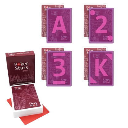 Copag Poker Stars Plastic Marked Playing Card For Infrare